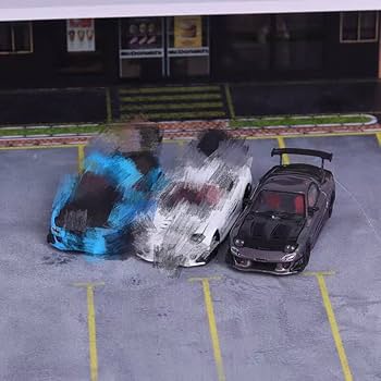 Amazon | 1/64 Master RX-7 雨宮 RE FD3S ボンネット開閉可能 黒